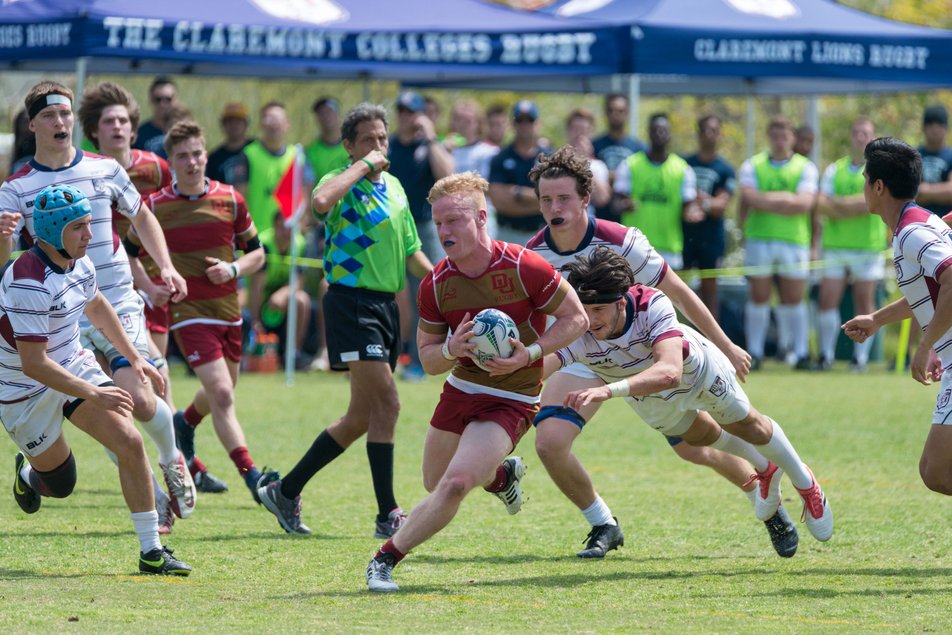 Claremont Colleges Rugby 40 vs. 19 University of Denver Rugby Club 7 April 2018 Men's 1st XV