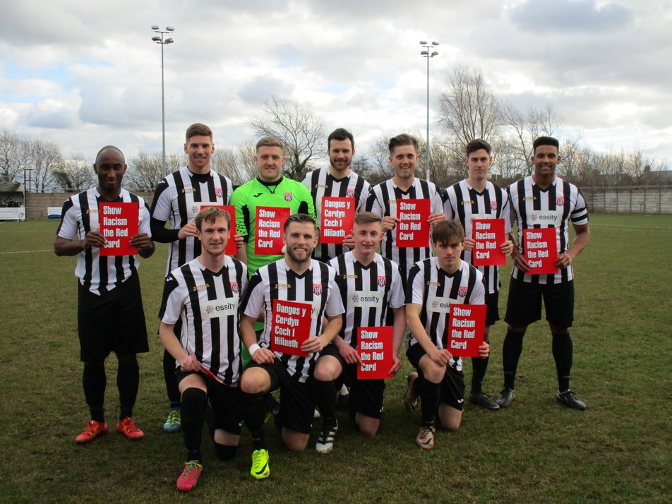 Flint Town United 0 vs. 1 Caersws 17 February 2018 1ST TEAM Flint