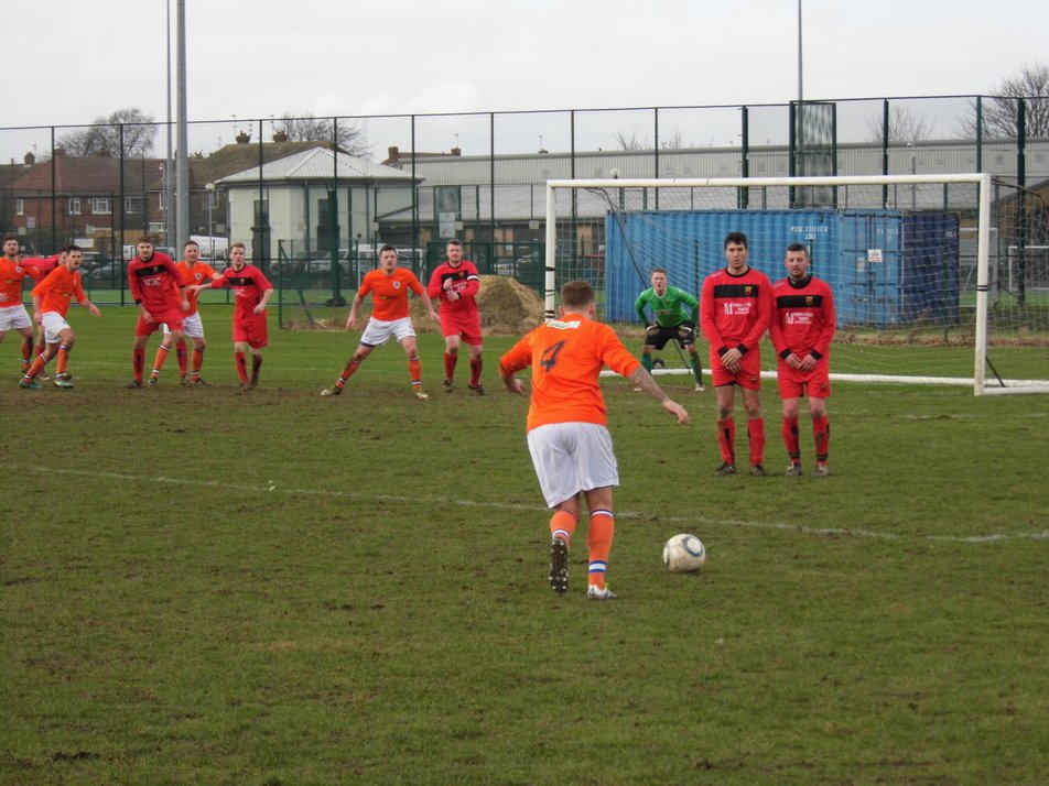 Denaby United 1 vs. 5 Swallownest FC 25 February 2017 1st Team