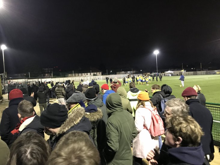 The final whistle at Coles Park
