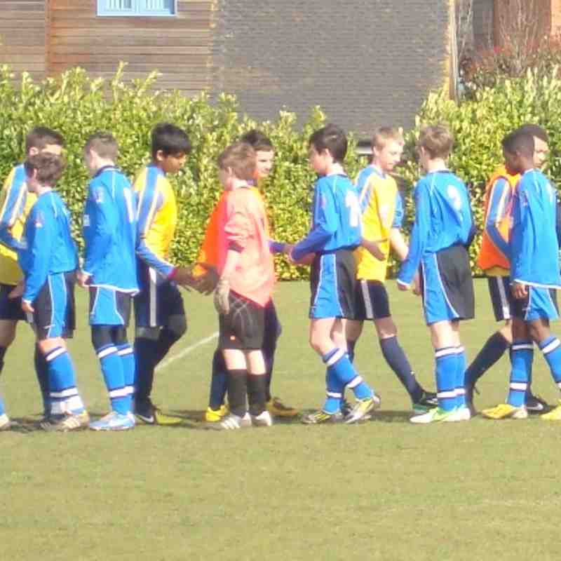 U14 Athletic v Roman Rangers 14/4/13 - Club photos - City Colts FC