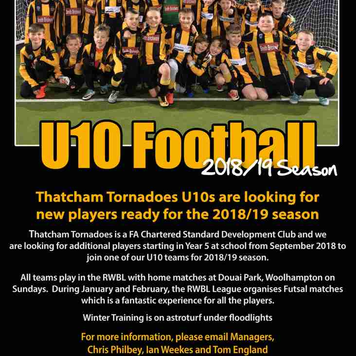 News Thatcham Tornadoes Football Club