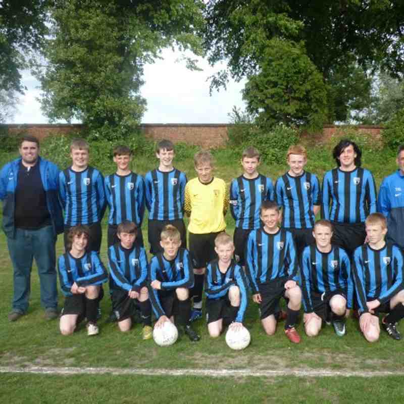 Selston FC Under 14,s Club photos Selston Football Club