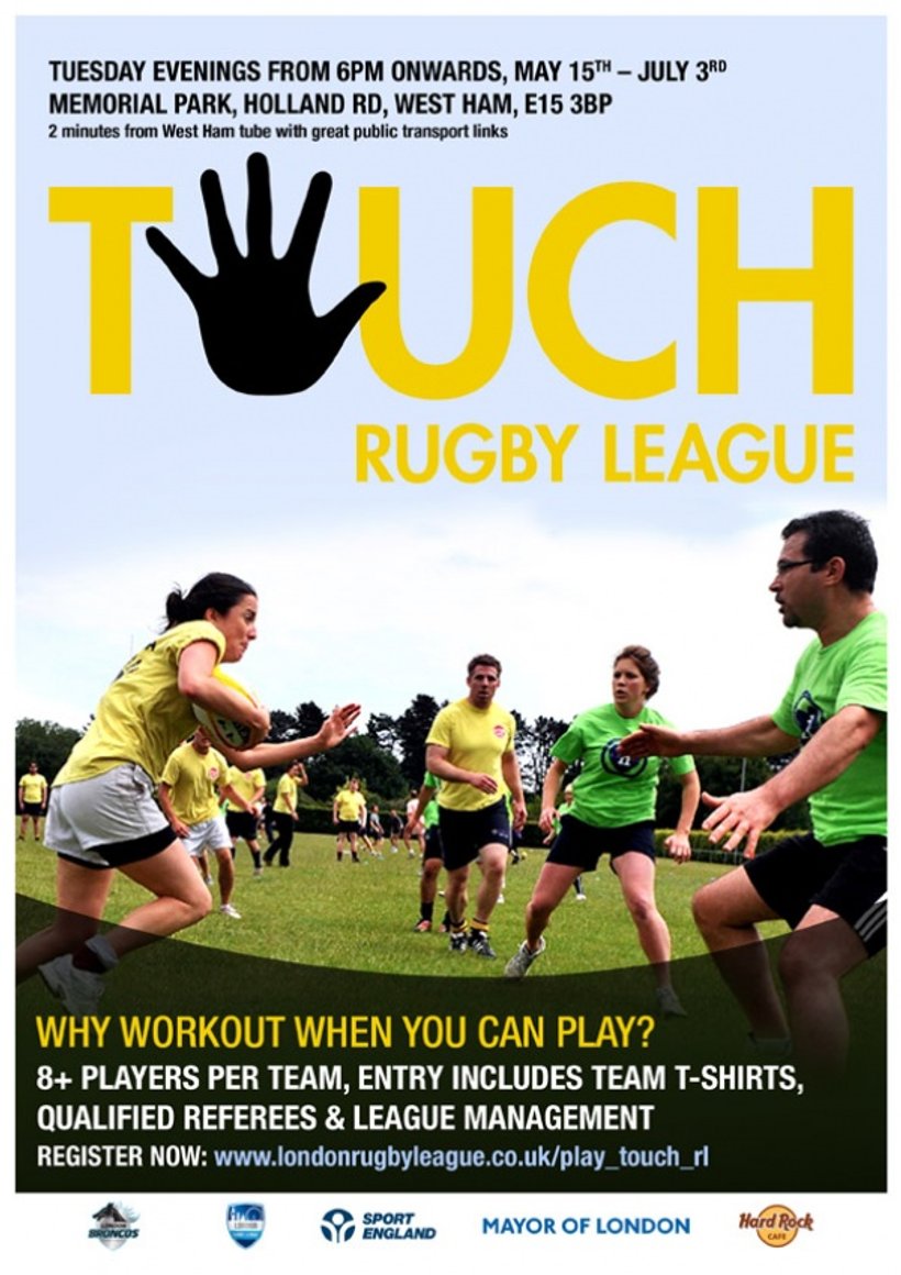 Touch Rugby League - News - Newham Dockers RLFC
